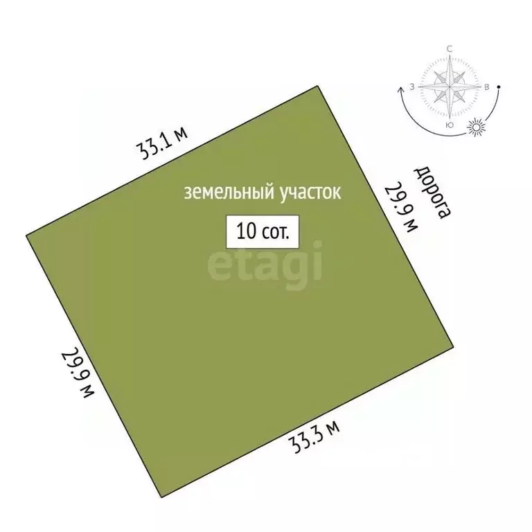 Участок в Кемеровская область, Кемеровский район, пос. Новостройка  ... - Фото 1