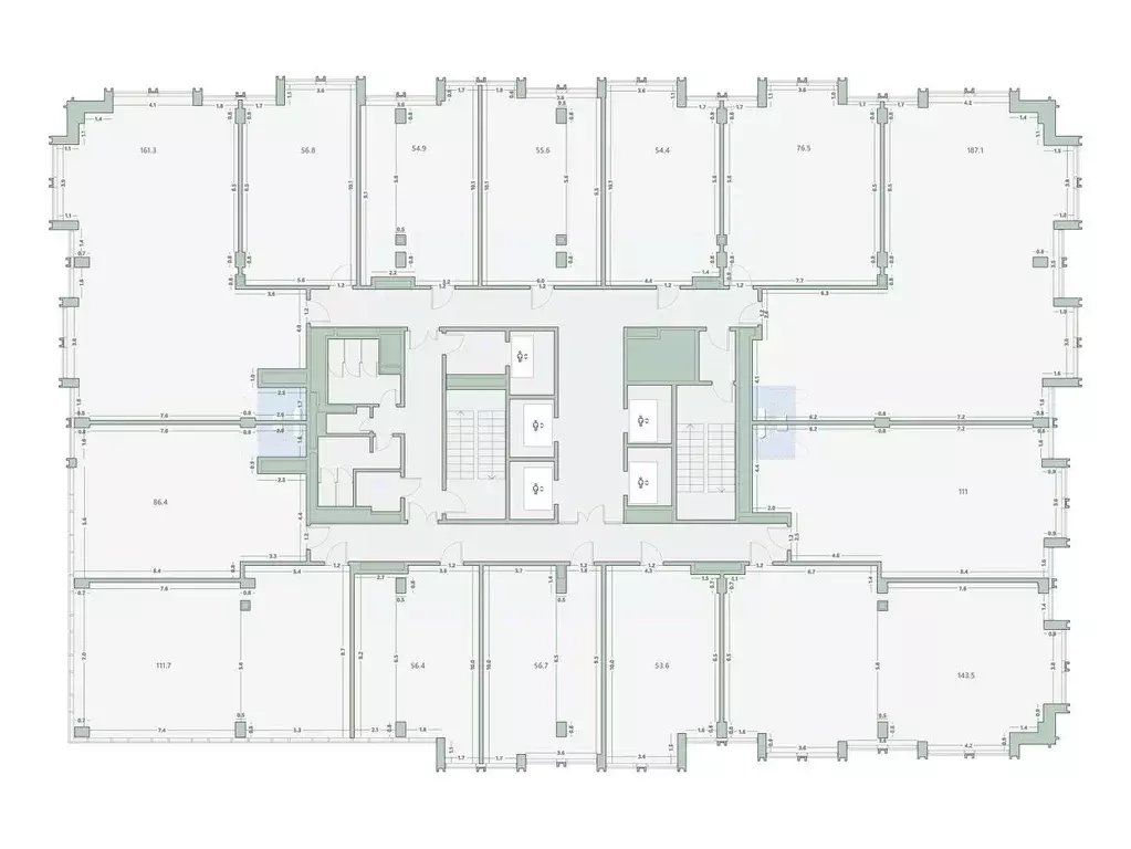 Офис в Москва 1-й Варшавский проезд, 1АС32 (112 м) - Фото 2