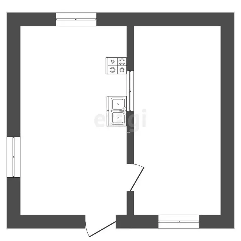Дом в Омск, садоводческое некоммерческое товарищество Восток, 7-я ... - Фото 1