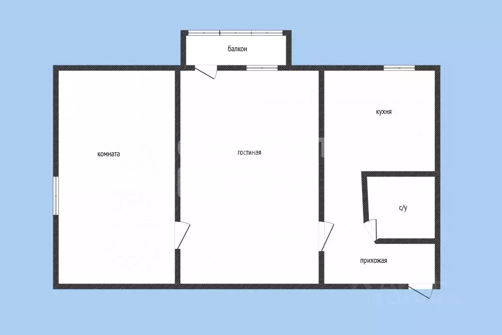 2-к кв. Дагестан, Махачкала ул. Чайковского, 2А (48.0 м) - Фото 2