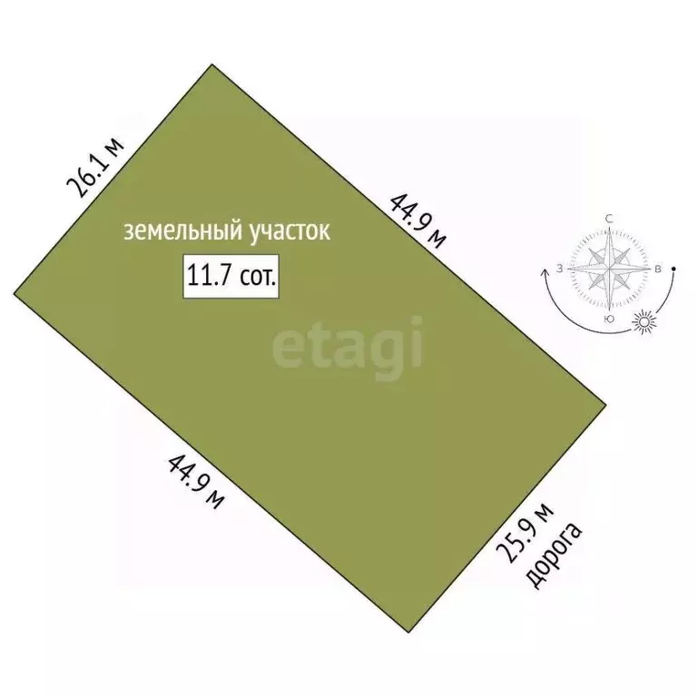 Участок в Марий Эл, Йошкар-Ола городской округ, д. Шоя-Кузнецово ул. ... - Фото 2