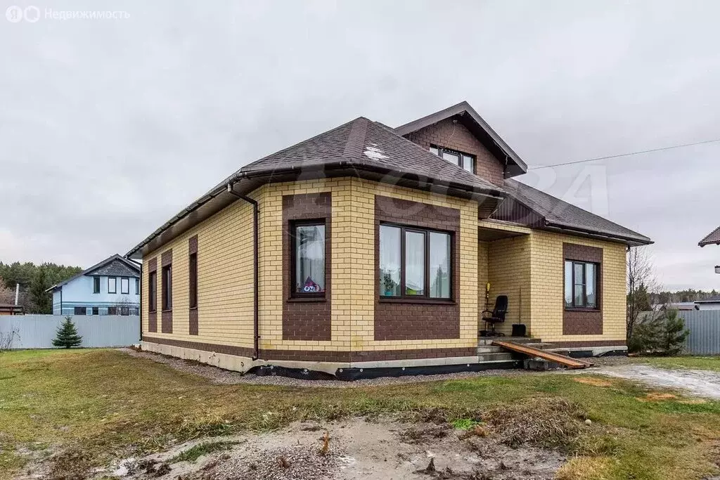 Дом в Тюменский муниципальный округ, деревня Дударева (196 м) - Фото 1