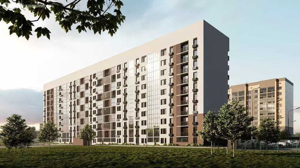 1-комнатная квартира: Казань, улица Рауиса Гареева, 78Б (34 м) - Фото 1