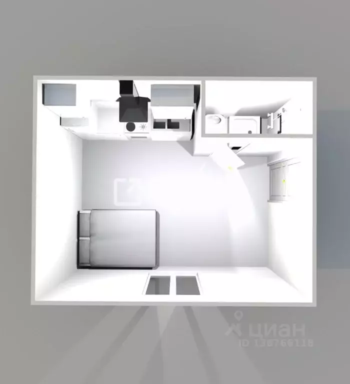 Студия Костромская область, Кострома Строительный проезд, 3 (16.0 м) - Фото 2