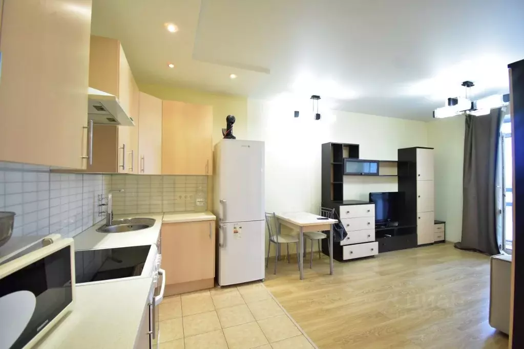 Студия Санкт-Петербург ул. Композиторов, 18 (36.0 м) - Фото 0