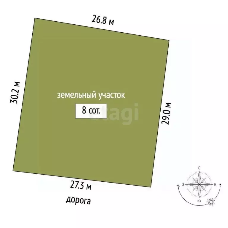 Участок в Белгородская область, Белгород Муравская ул. (8.0 сот.) - Фото 2