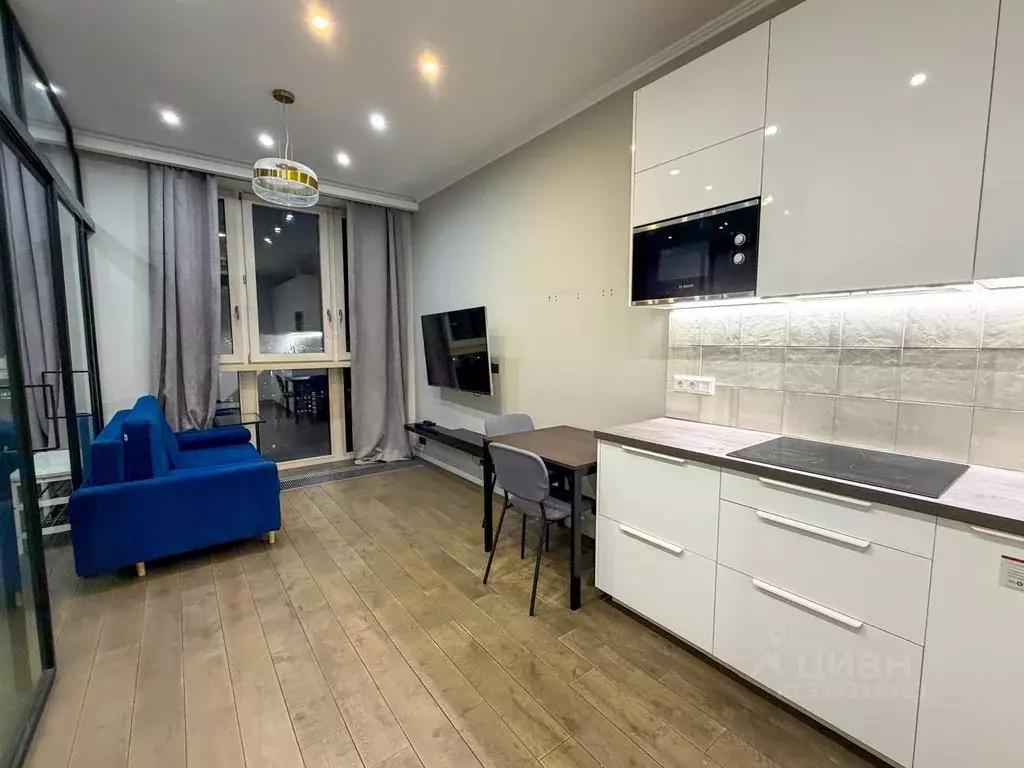 Студия Москва ул. Адмирала Макарова, 6Бк1 (30.0 м) - Фото 2