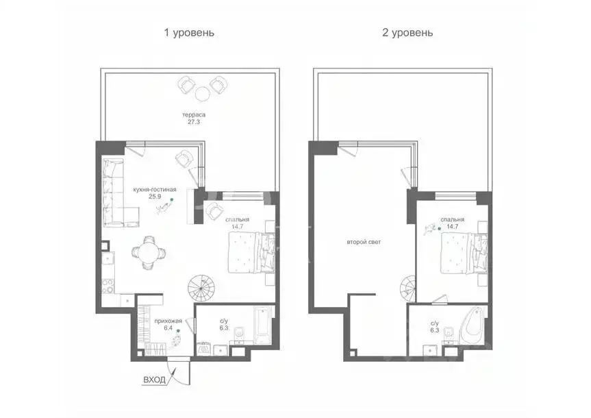 3-к кв. Москва наб. Покровская, 16 (82.5 м) - Фото 2