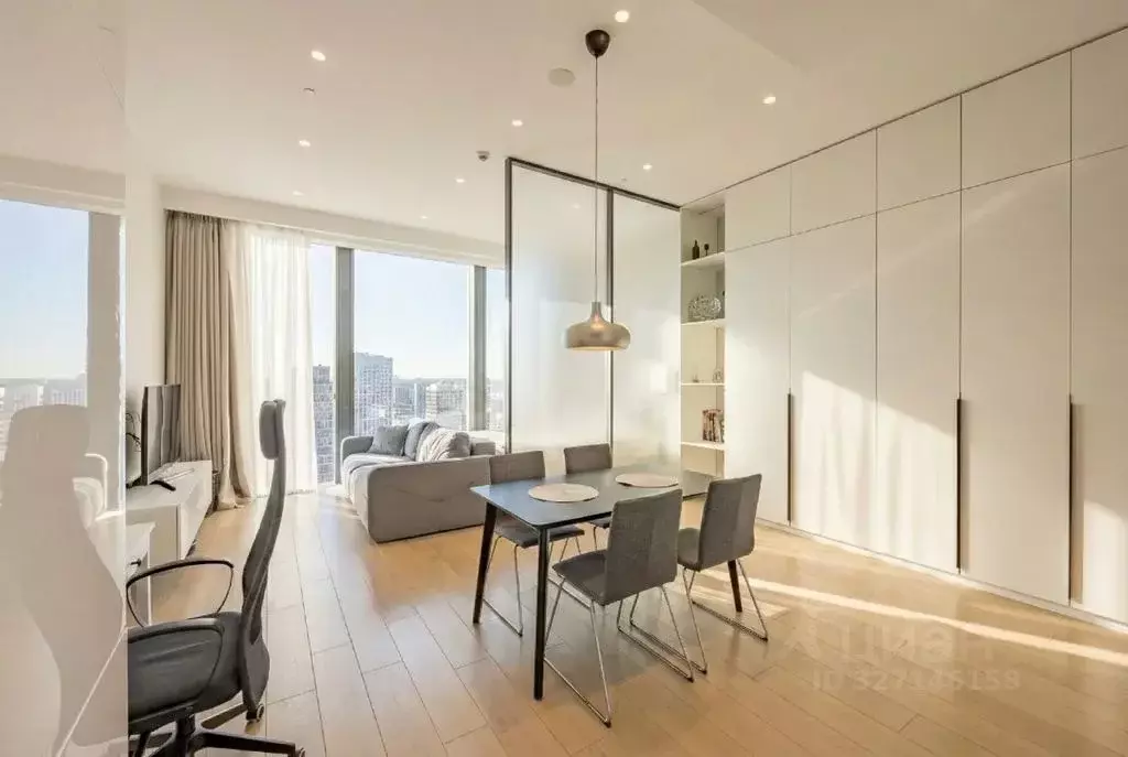 1-к кв. Москва 1-й Красногвардейский проезд, 22с1 (50.0 м) - Фото 1