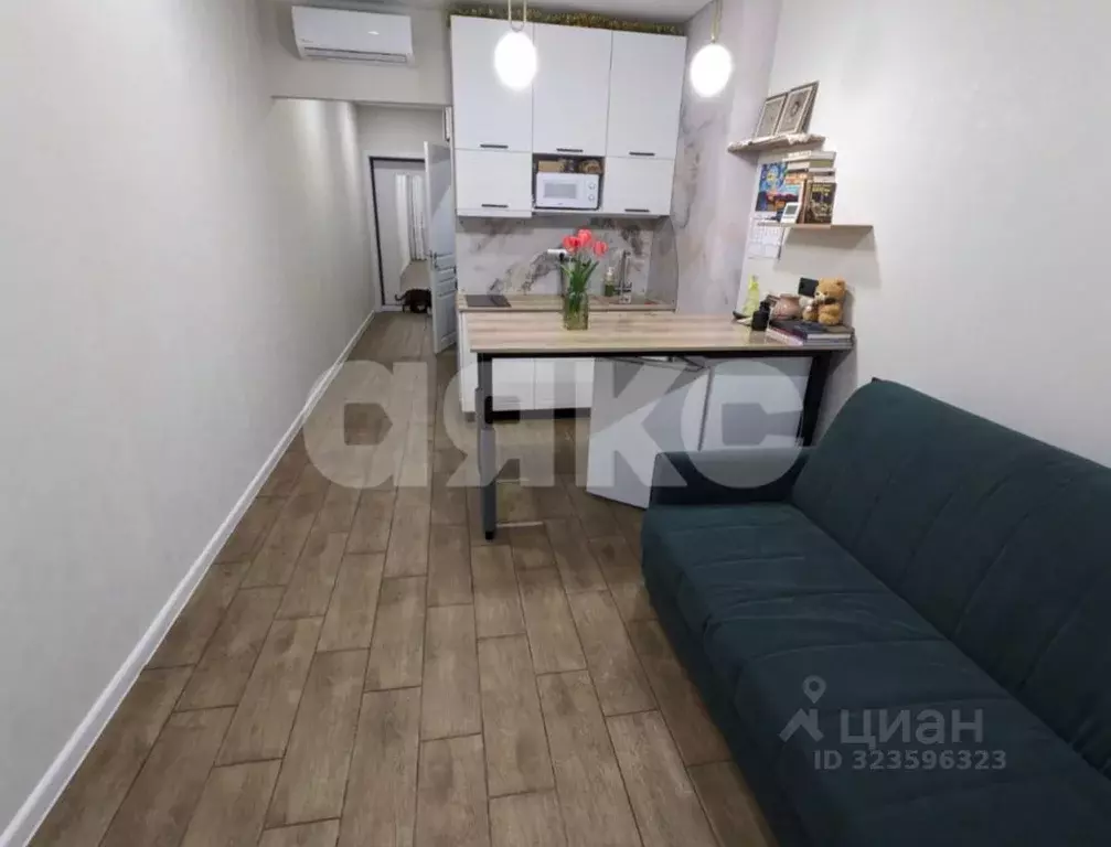 Студия Ростовская область, Ростов-на-Дону Береговая ул., 73с2 (27.0 м) - Фото 1