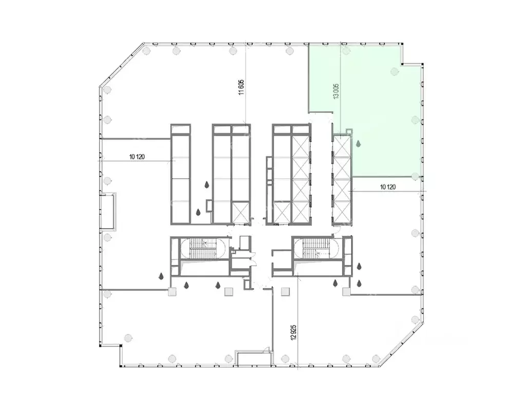 Офис в Москва Шмитовский проезд, 37с2 (257 м) - Фото 2