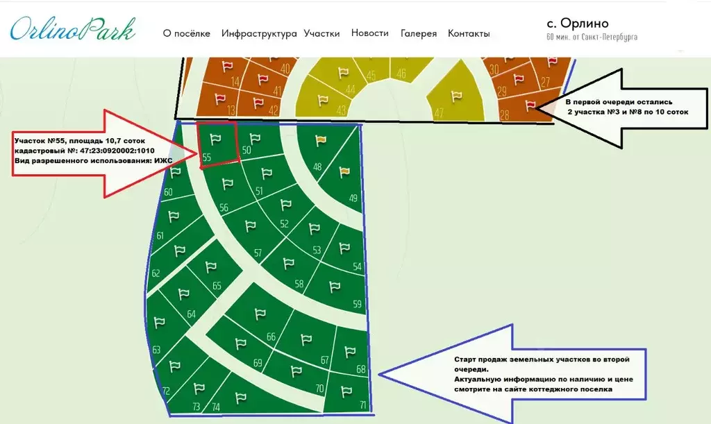 Участок в Ленинградская область, Гатчинский муниципальный округ, с. ... - Фото 2