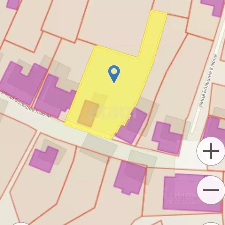 Участок в Липецкая область, Липецк ул. Большие Ключи, 47 (9.4 сот.) - Фото 2