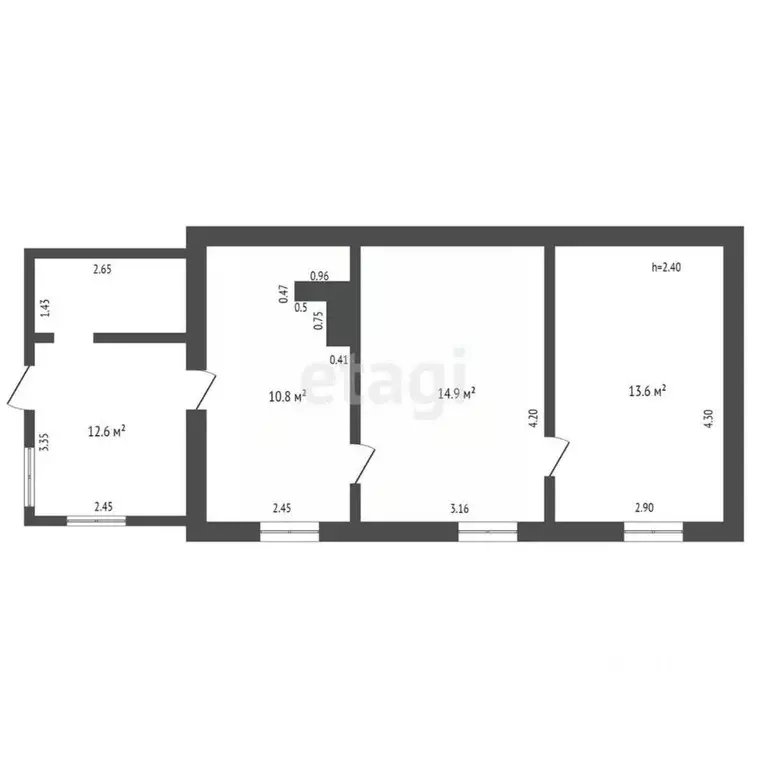 Дом в Хабаровский край, Комсомольский район, с. Пивань Совгаванское ... - Фото 2