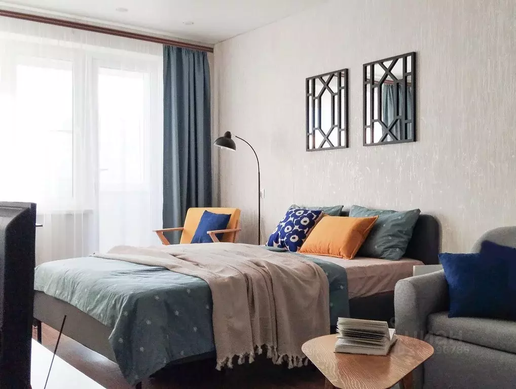 1-к кв. Тульская область, Тула ул. Степанова, 33 (36.0 м) - Фото 1