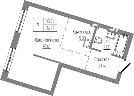 Студия Новосибирская область, Новосибирский район, Краснообск рп ... - Фото 0