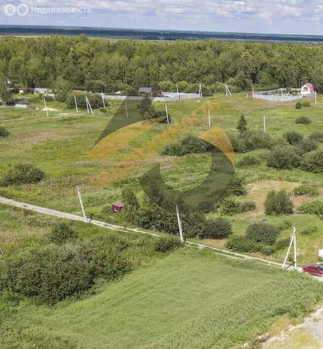 Участок в Ярковский район, посёлок Весёлый (10 м) - Фото 1