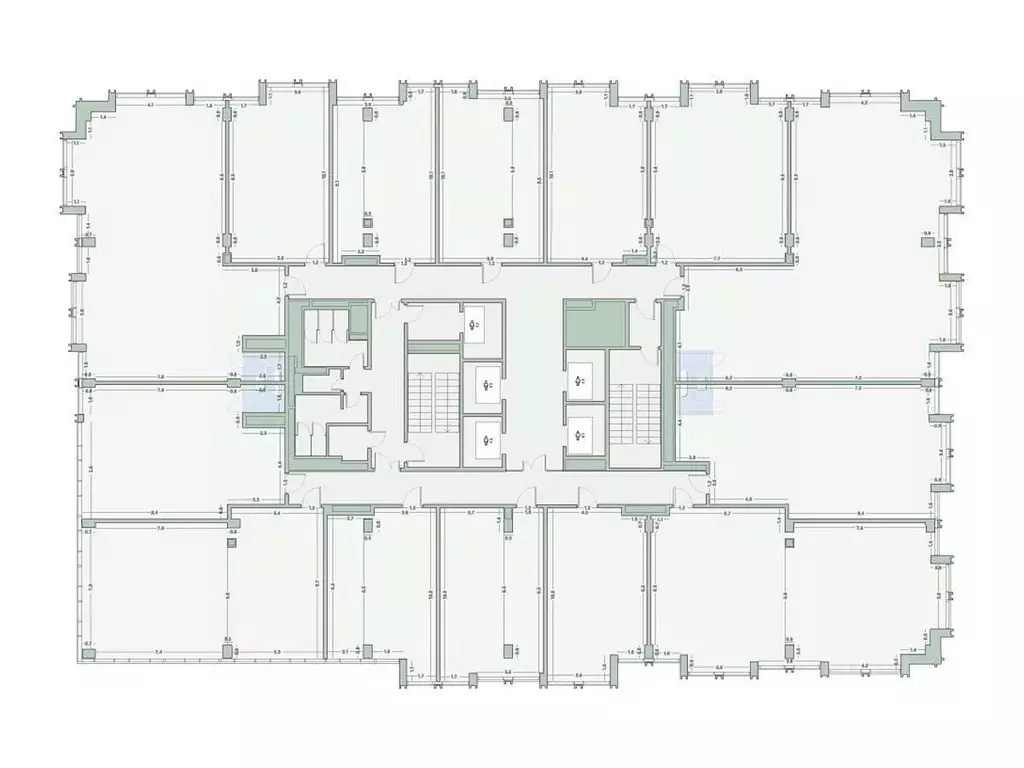 Офис в Москва 1-й Варшавский проезд, 1АС32 (113 м) - Фото 2
