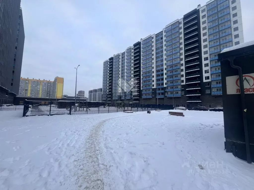 1-к кв. Ленинградская область, Мурино Всеволожский район, ул. ... - Фото 2