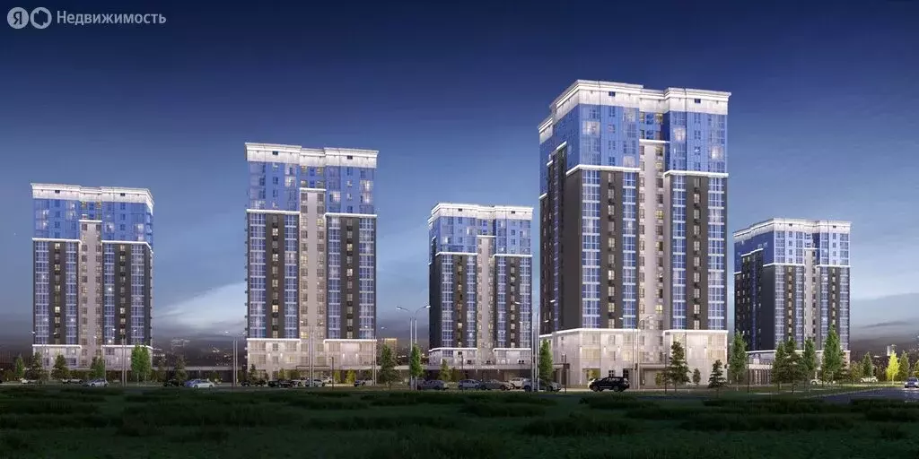 3-комнатная квартира: Засечное, Прибрежный бульвар, 5 (96.9 м) - Фото 2