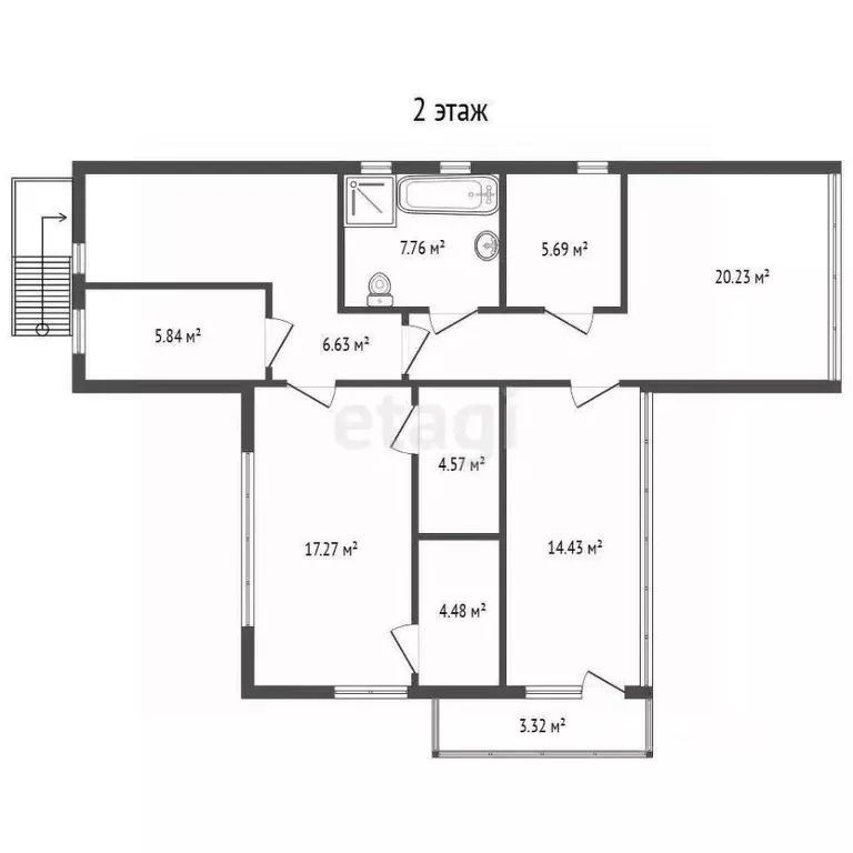 Дом в Крым, Ялта муниципальный округ, Виноградное пгт ул. Красина, 16Б ... - Фото 2