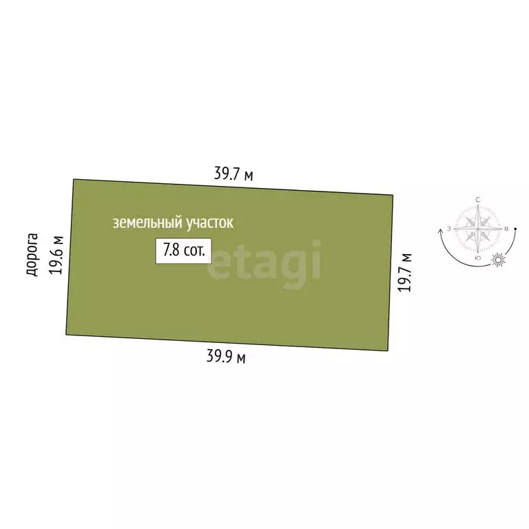 Участок в Тюмень, садовое товарищество Липовый Остров, 9-я Восточная ... - Фото 1