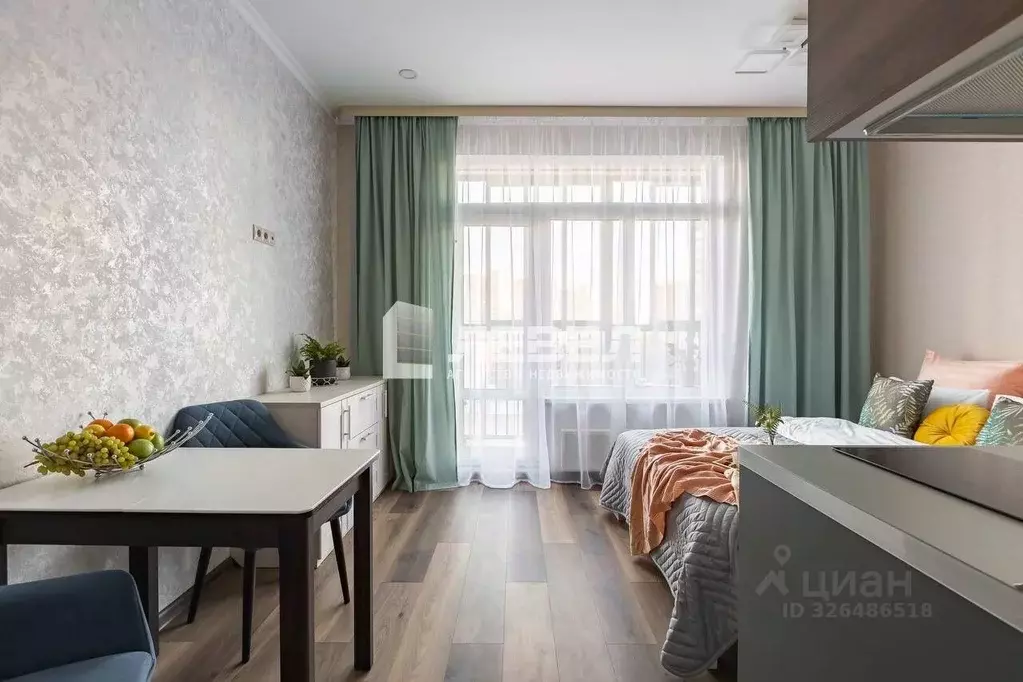 Студия Московская область, Одинцово ул. Маршала Бирюзова, 13 (30.0 м) - Фото 2