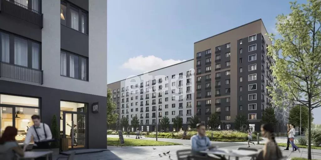 2-к кв. Тюменская область, Тюмень ул. Республики, 204к11 (65.7 м) - Фото 1