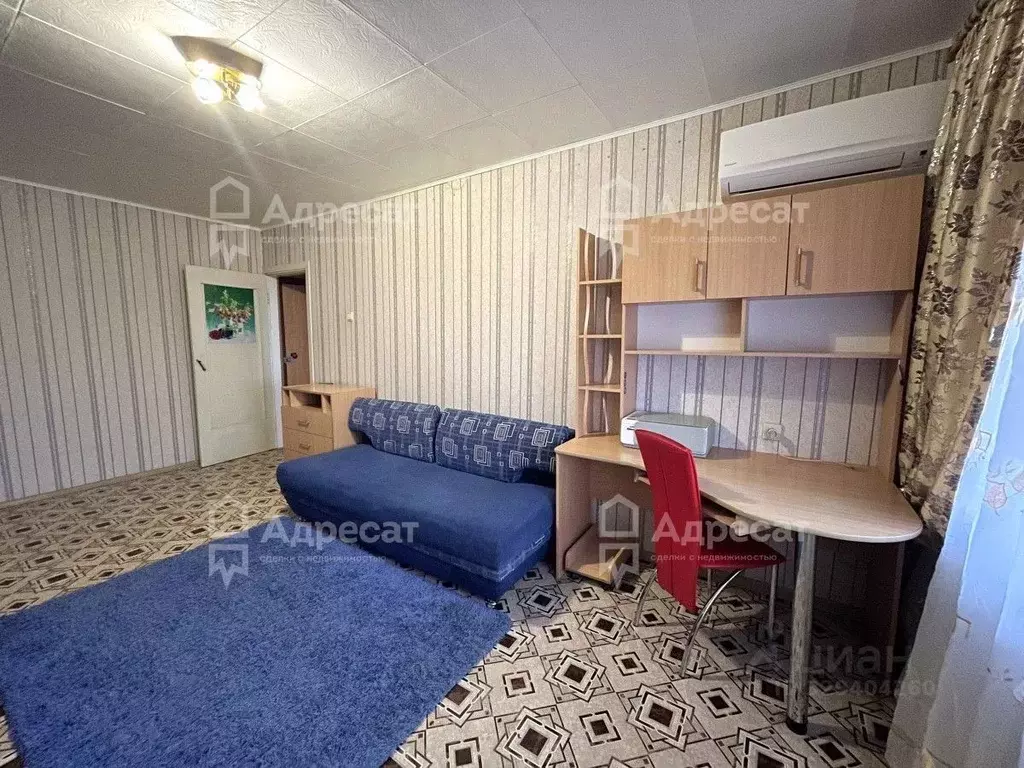 1-к кв. Волгоградская область, Волгоград Жилгородок мкр, ул. Гейне, 3 ... - Фото 1