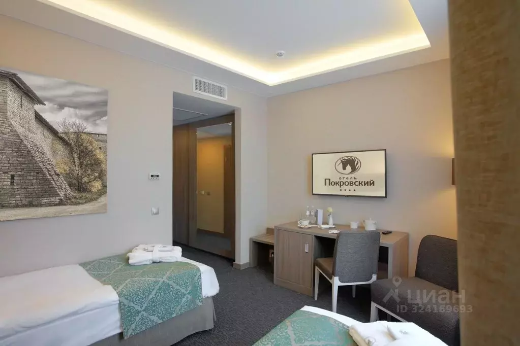 Комната Псковская область, Псков Кузнецкая ул., 2 (17.0 м) - Фото 2