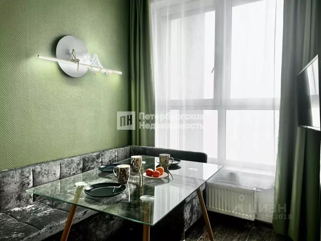 Студия Санкт-Петербург ул. Вадима Шефнера, 4 (27.9 м) - Фото 2