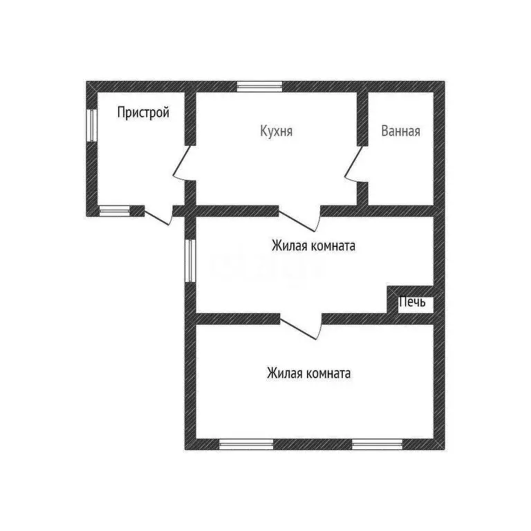 Дом в Раздольная, улица Щорса, 14 (40.2 м) - Фото 0