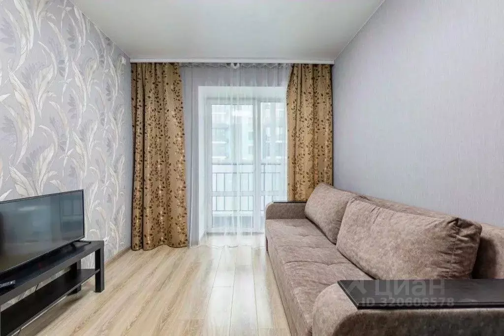 1-к кв. Татарстан, Казань ул. Николая Ершова, 66В (34.0 м) - Фото 0