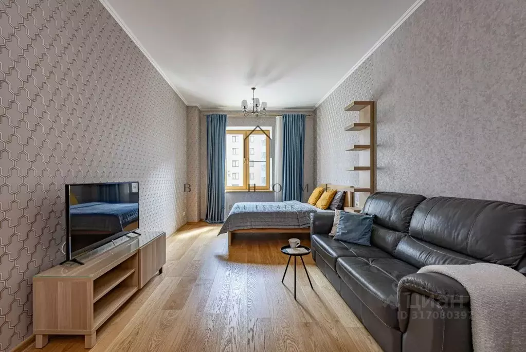 1-к кв. Санкт-Петербург наб. Адмирала Лазарева, 14 (46.0 м) - Фото 0