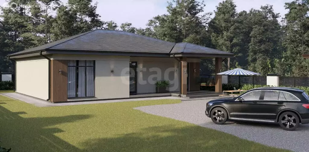 Дом в Тюменский муниципальный округ, село Кулига, Мраморная улица (138 ... - Фото 1