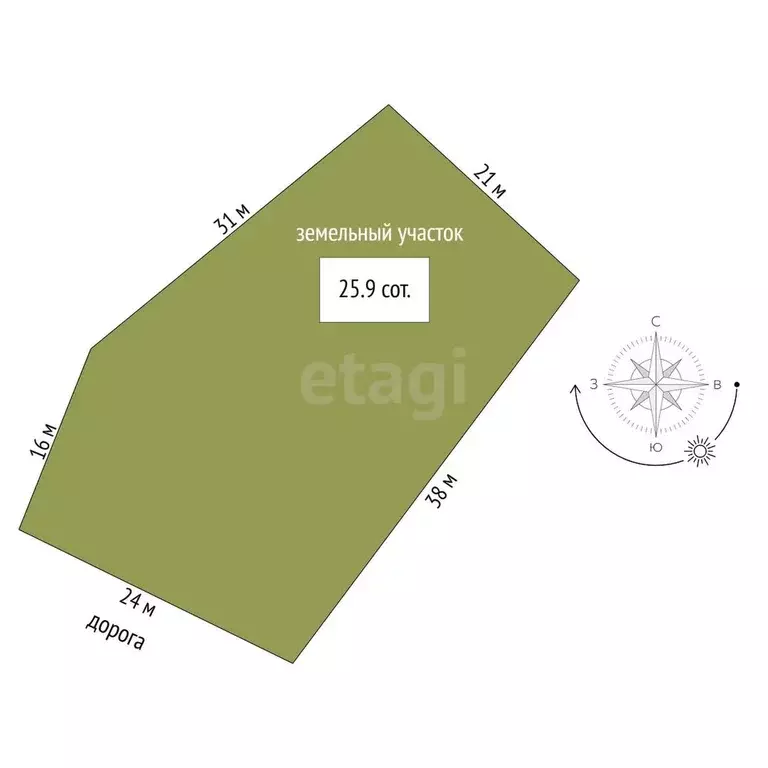 Дом, 32 м - Фото 1