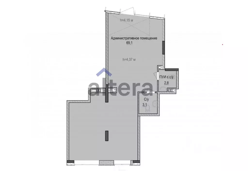 Помещение свободного назначения в Татарстан, Казань ул. Рауиса ... - Фото 2