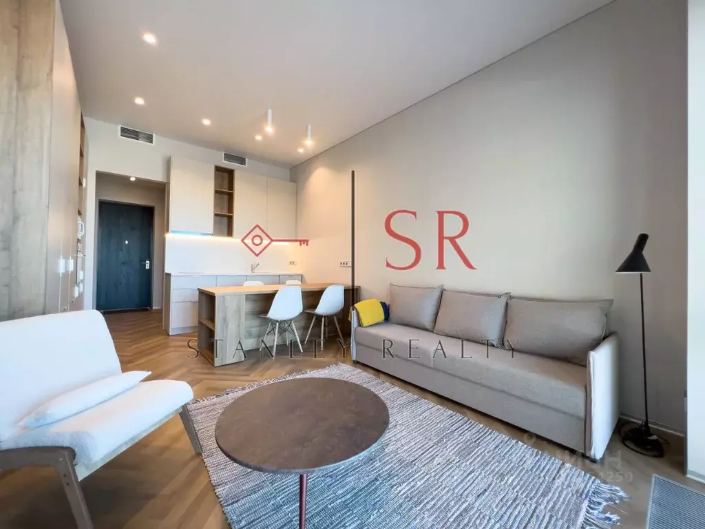 Студия Санкт-Петербург наб. Макарова, 58 (30.0 м) - Фото 2