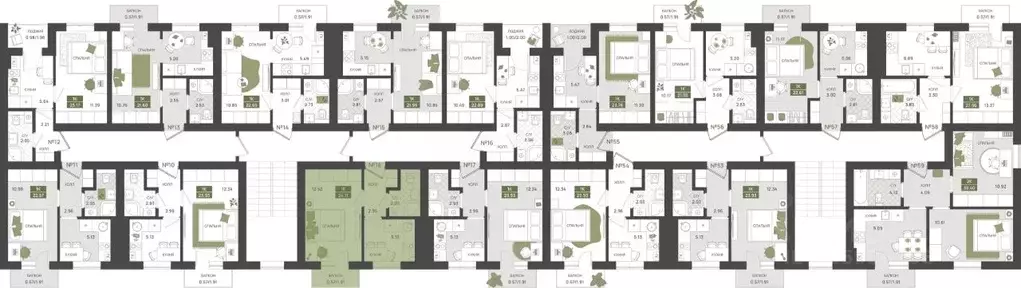 1-к кв. Калининградская область, Гурьевск  (24.11 м) - Фото 2