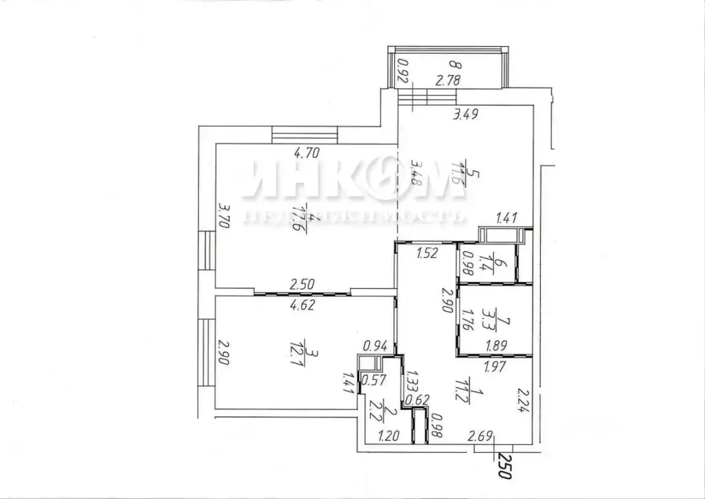 2-к кв. Москва Бибиревская ул., 4А (60.2 м) - Фото 2