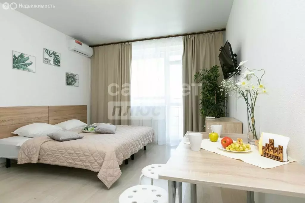 Квартира-студия: Екатеринбург, Студенческая улица, 80 (26.1 м) - Фото 2