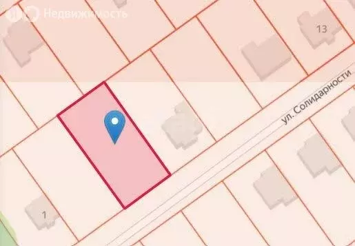 Участок в Сокуры, улица Солидарности (10 м) - Фото 1