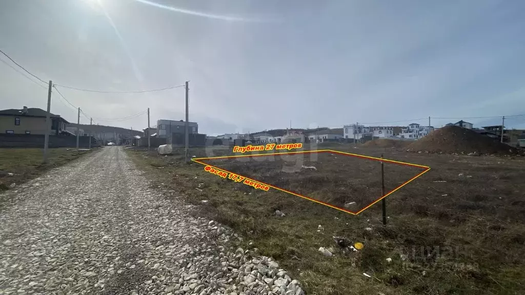 Участок в Краснодарский край, Анапа муниципальный округ, с. Супсех ... - Фото 1