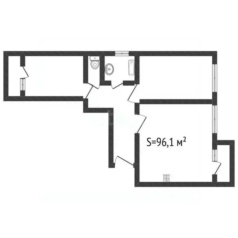 3-к кв. Алтайский край, Бийск Советская ул., 206/1 (96.1 м) - Фото 1