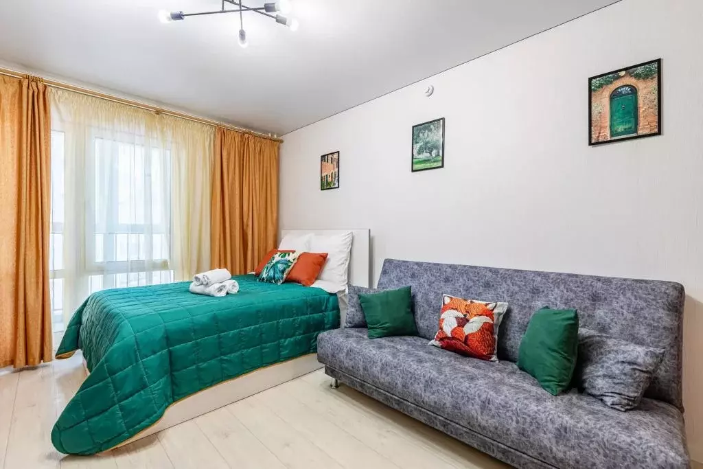 1-к кв. Татарстан, Зеленодольск просп. Строителей, 34 (30.0 м) - Фото 1