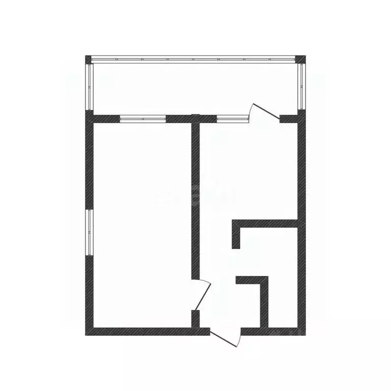 1-к кв. Курганская область, Курган Заозерный жилрайон, 12-й мкр, 31 ... - Фото 2