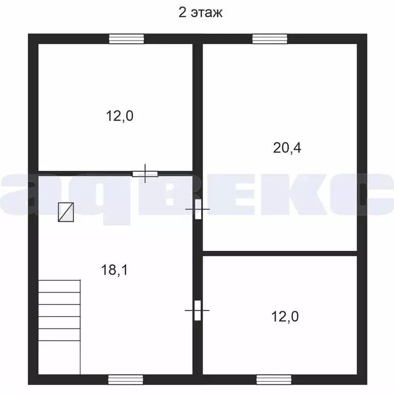 Дом в Заклинское сельское поселение, деревня Слапи (127 м) - Фото 2