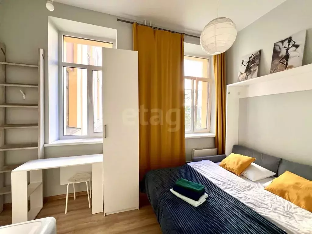 Студия Москва Клинская ул., 8С1 (12.7 м) - Фото 1