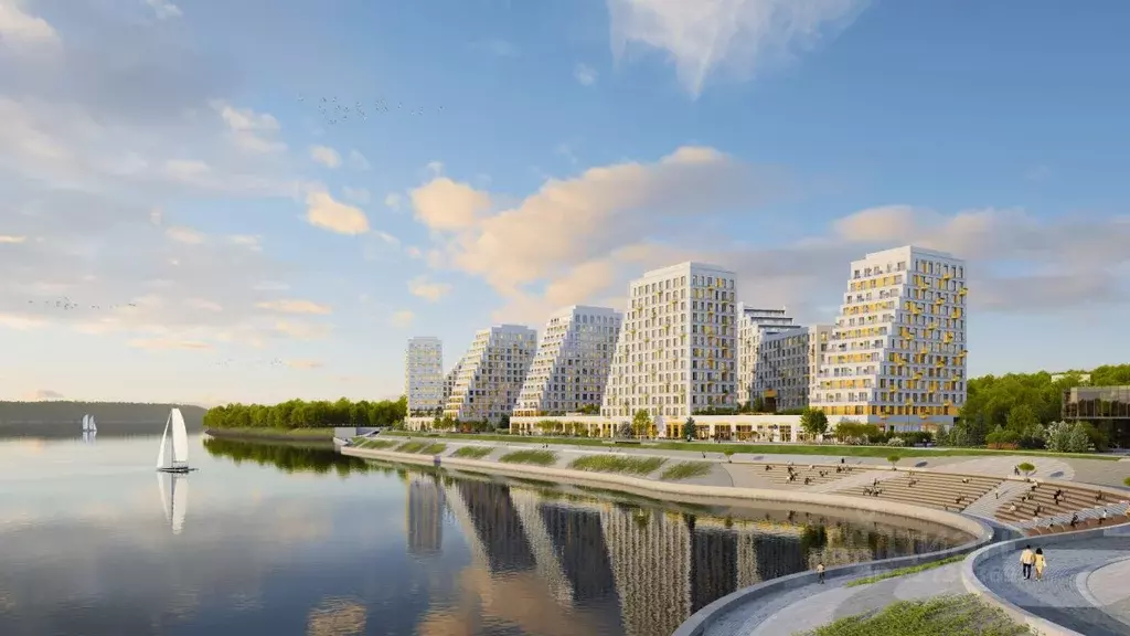 1-к кв. Нижегородская область, Нижний Новгород Глоракс Премиум Гребной ... - Фото 1