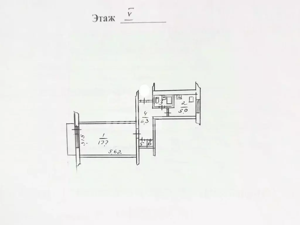1-к кв. Краснодарский край, Новороссийск ул. Куникова, 58 (32.8 м) - Фото 2